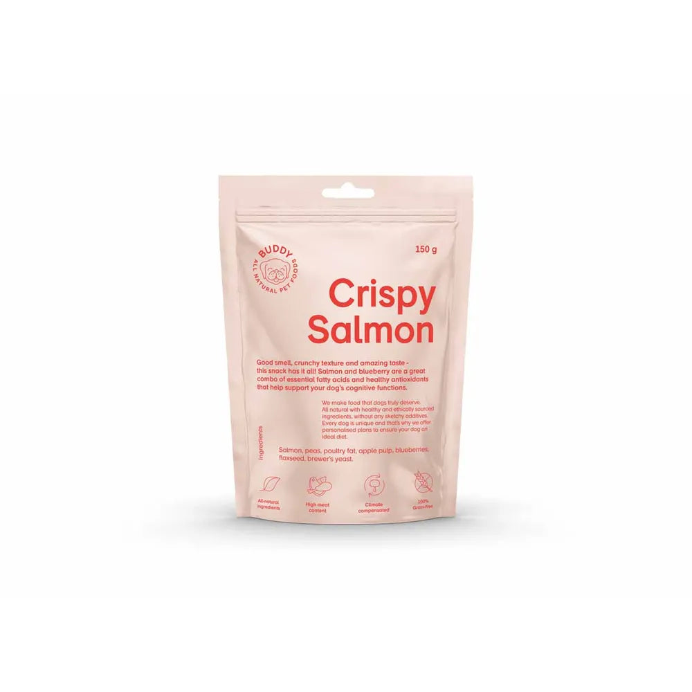 Buddy Crunchy Snack Salmon & Blueberries