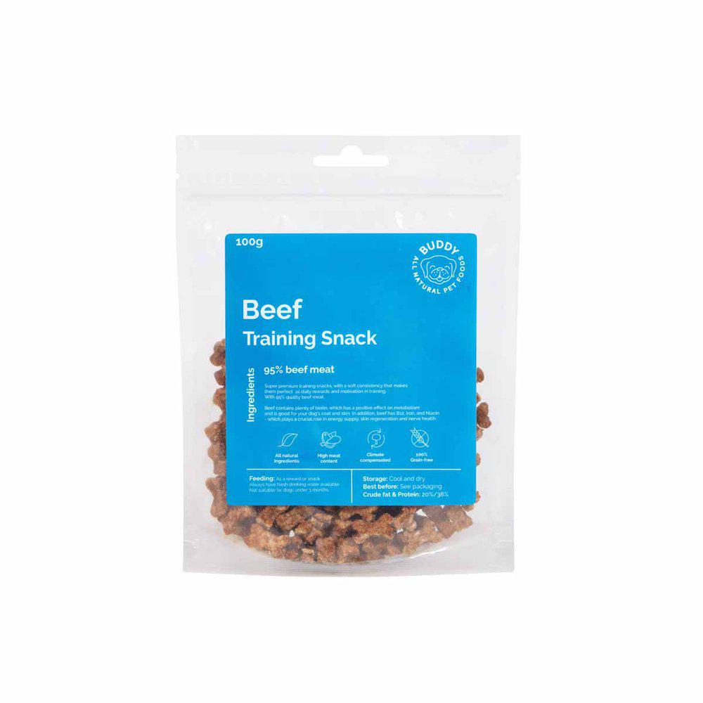 BUDDY TRAINING SNACK - BEEF 100G