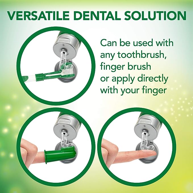 Ve´s Best Dental Gel + Silicone Finger Brush
