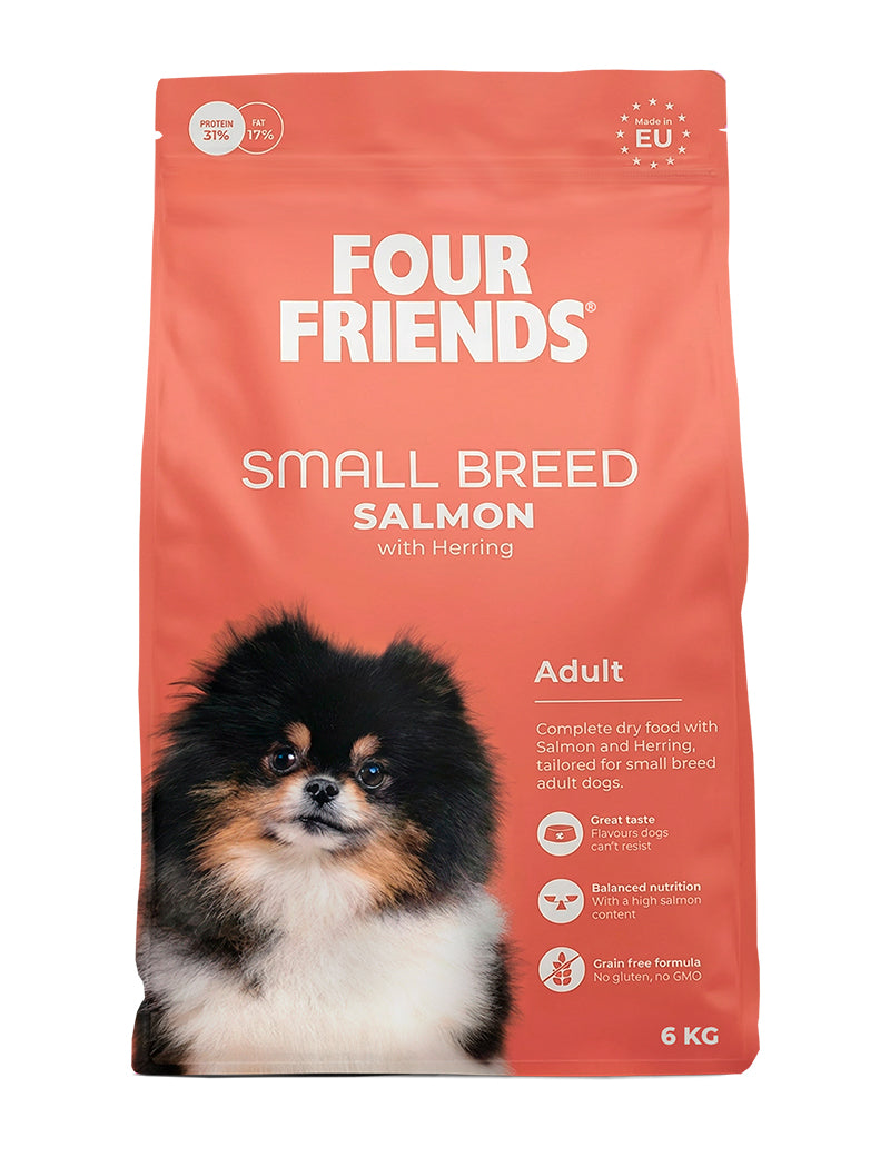 Four Friends Small Breed Salmon