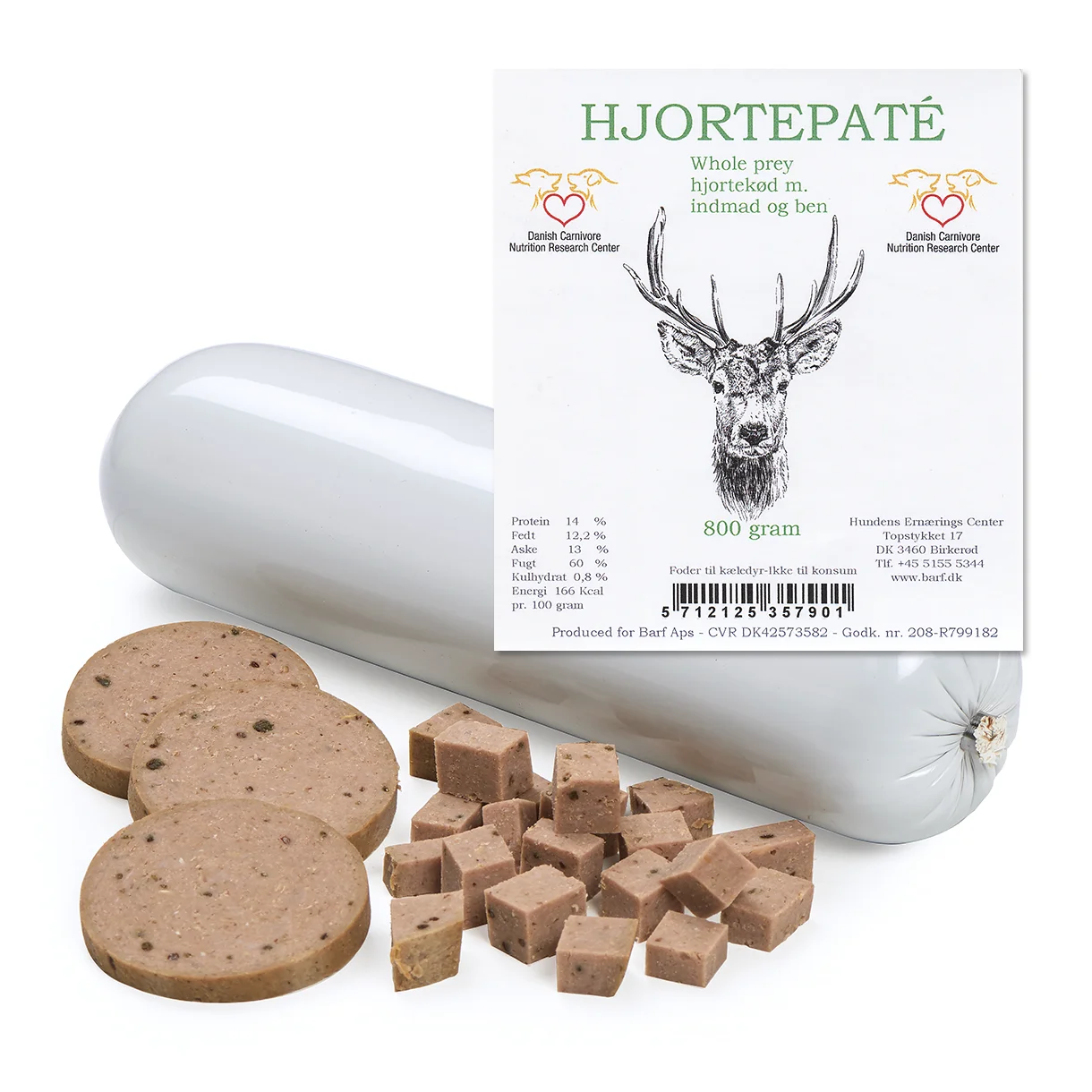 Hjorte paté med ben og indvolde