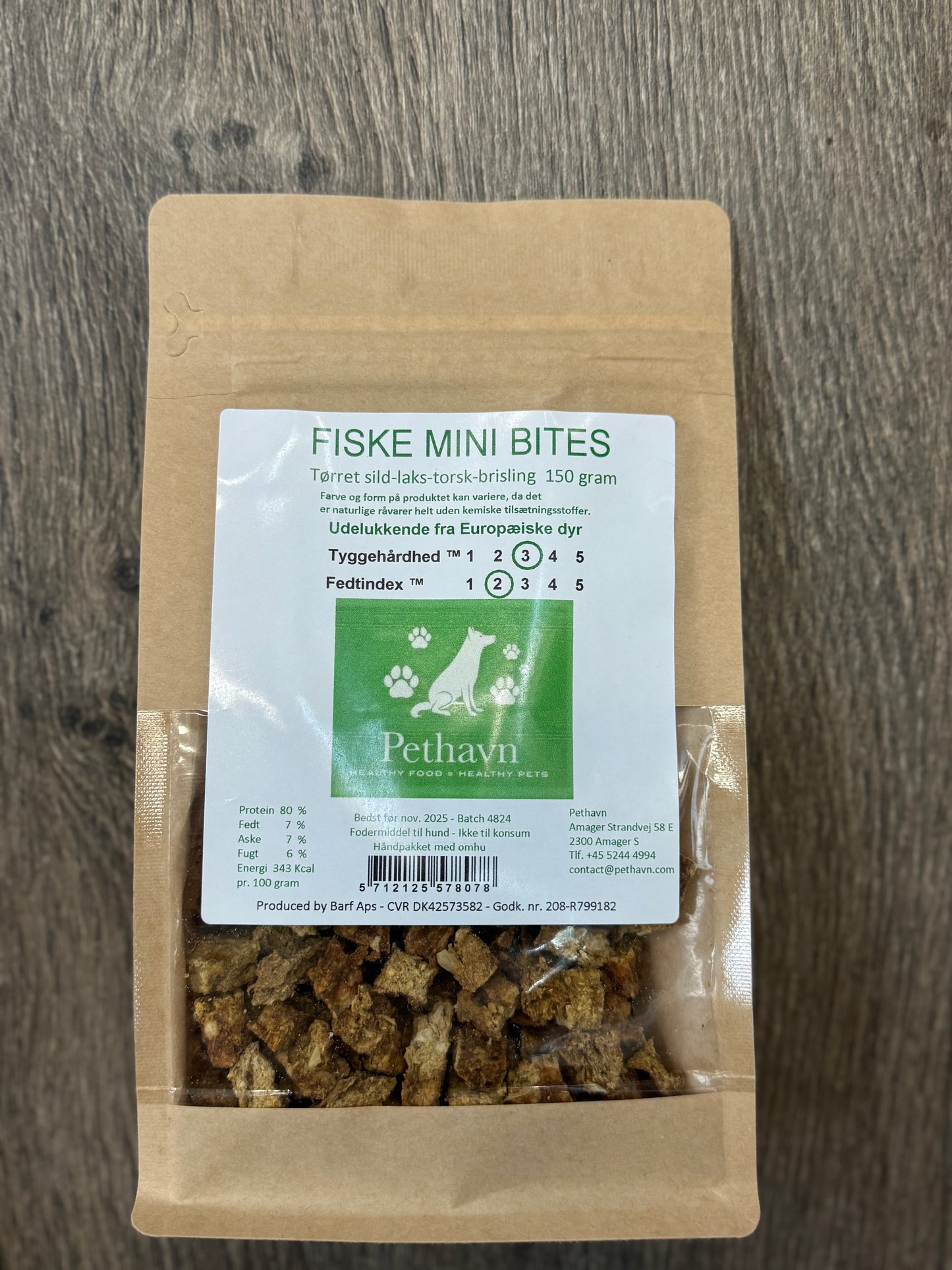 Pethavn Fiske mini bites