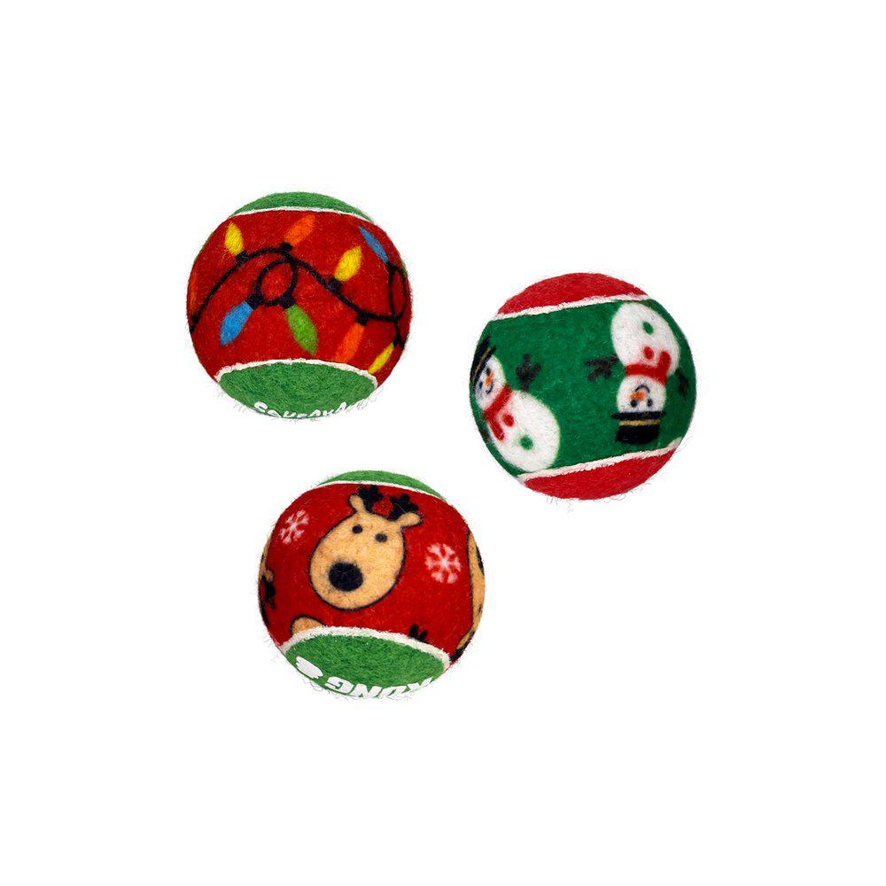 Kong Holiday Squeakair Ball 6-pack S 14x10x5cm