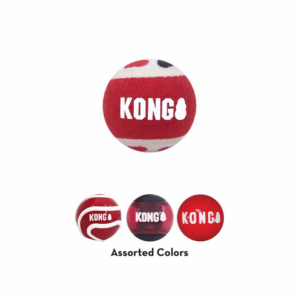 Kong Signature Balls 4-pack