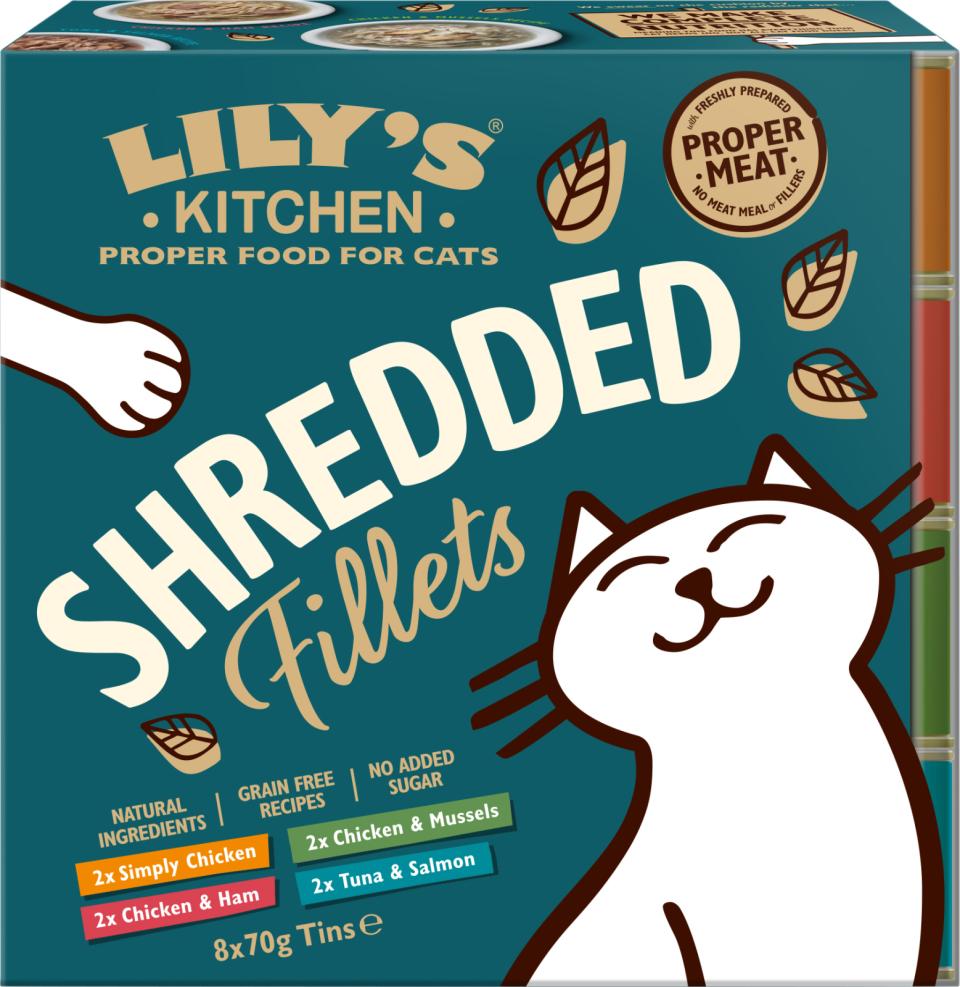 LIlys K Shredded Fillets Tins Multipack