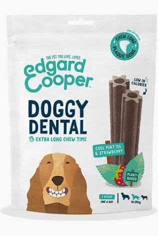 Doggy Dental Jordbær & Mint 7stk