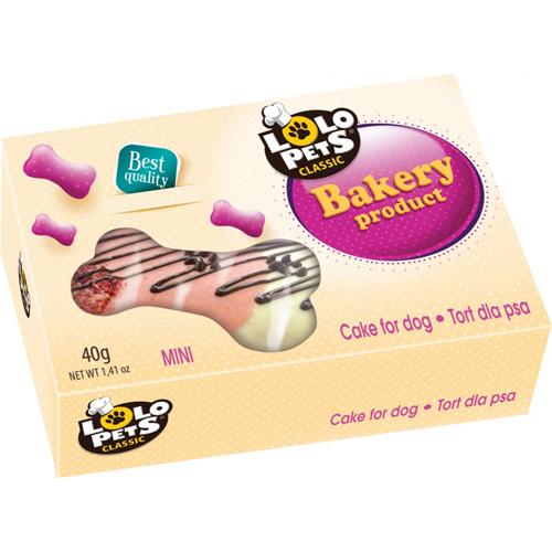 Mini Dog Birthday Cake Forest Berries