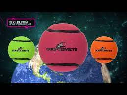 Dog Comets Tennisbal Squeak Neutron Star(3-Pack)