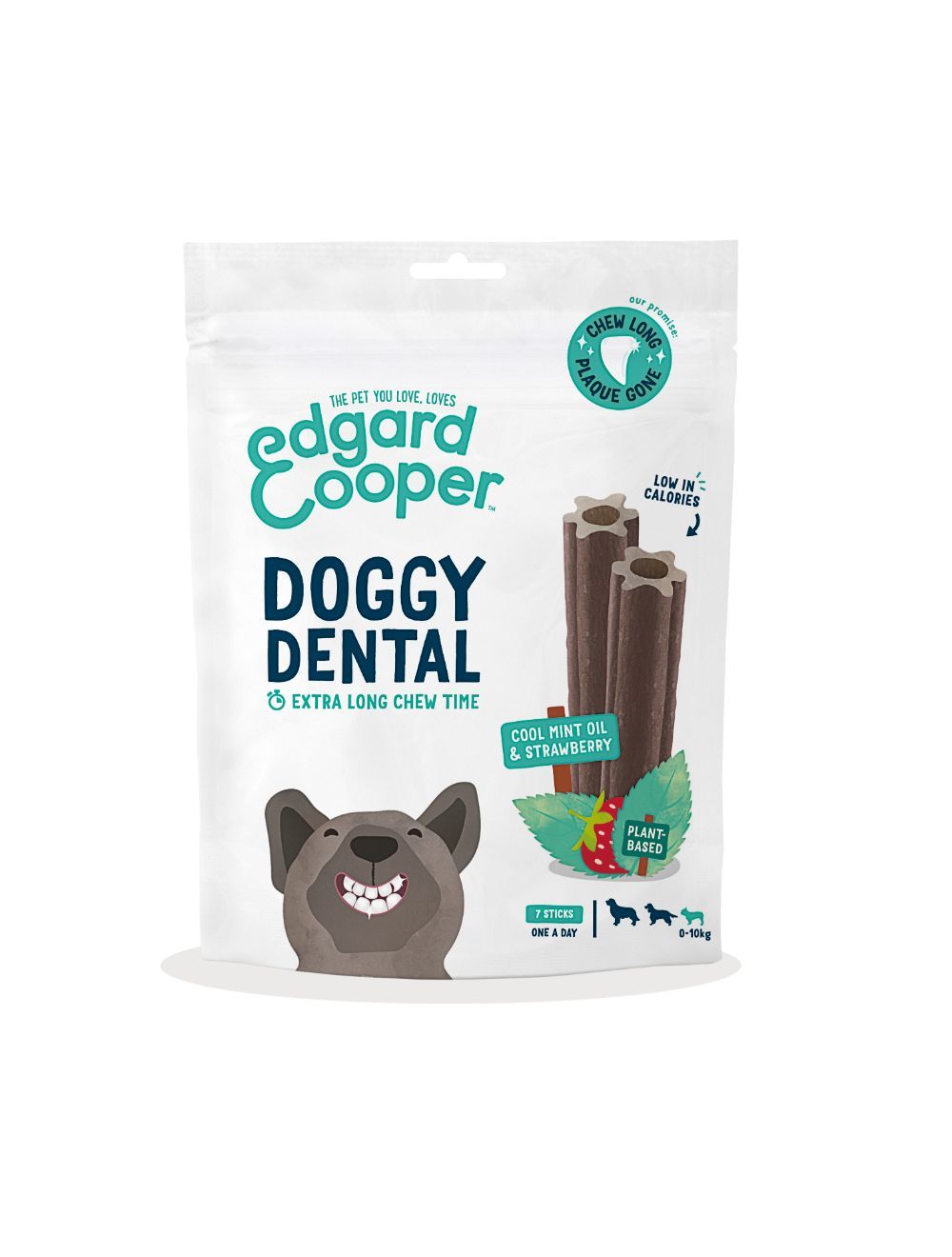 Doggy Dental Jordbær & Mint 7stk