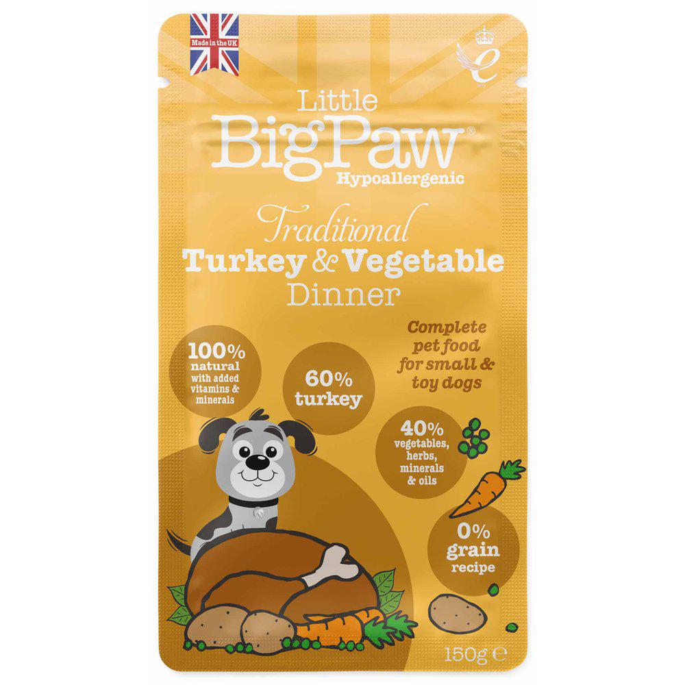 LBP TRADITIONAL TURKEY & VEGETABLE 150G