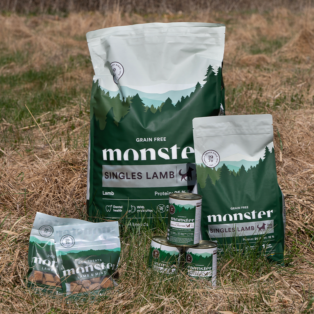 Monster Grain Free Singles Lamb