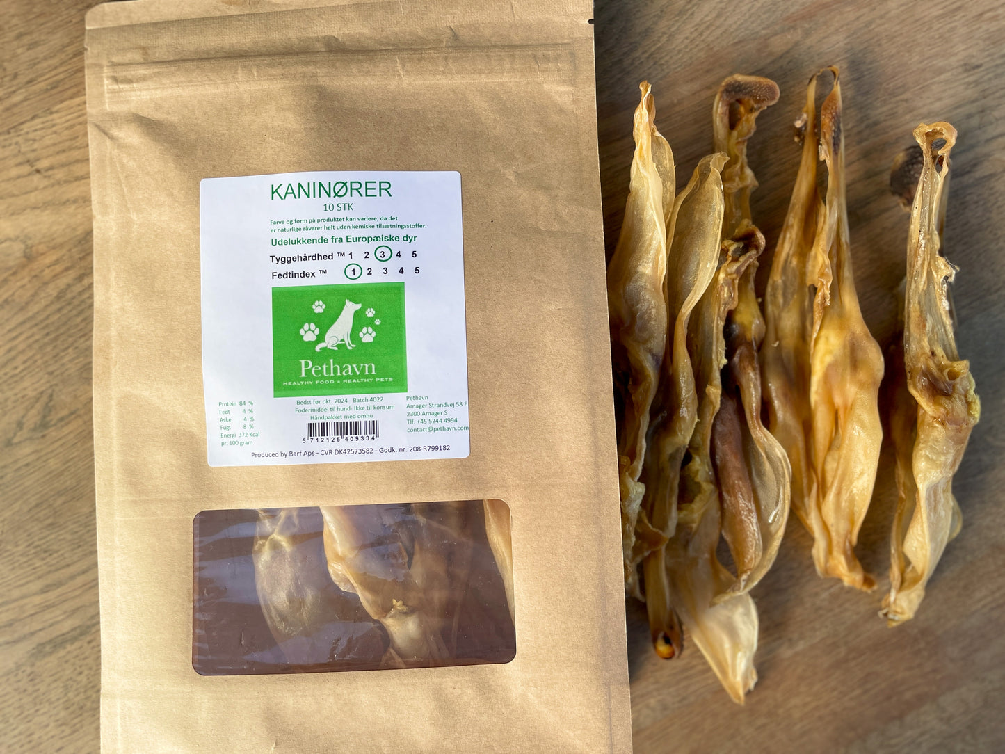 Pethavn Kaninører 10 stk