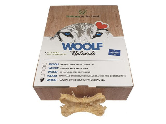 WOOLF NATURAL BONE BEEF, POULTRY LIVER, YUCCA