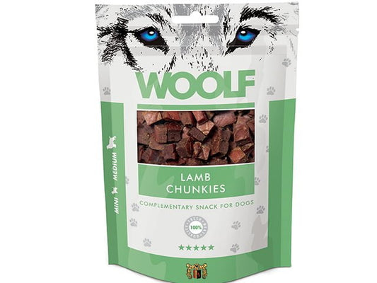 WOOLF LAMB CHUNKIES 100G