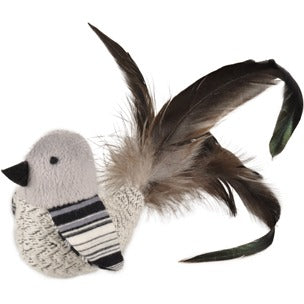 TOY PIRIN BIRD GREY