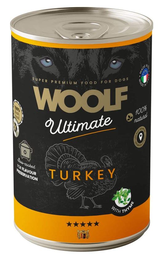 WOOLF ULTIMATE VÅDFODER, TURKEY WITH THYME