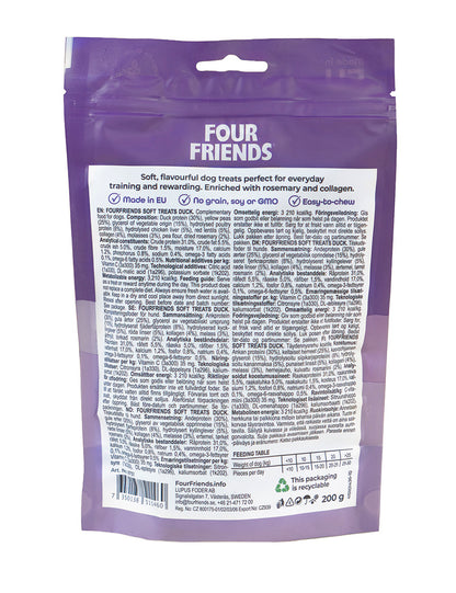 Four Friends Soft Treats Duck