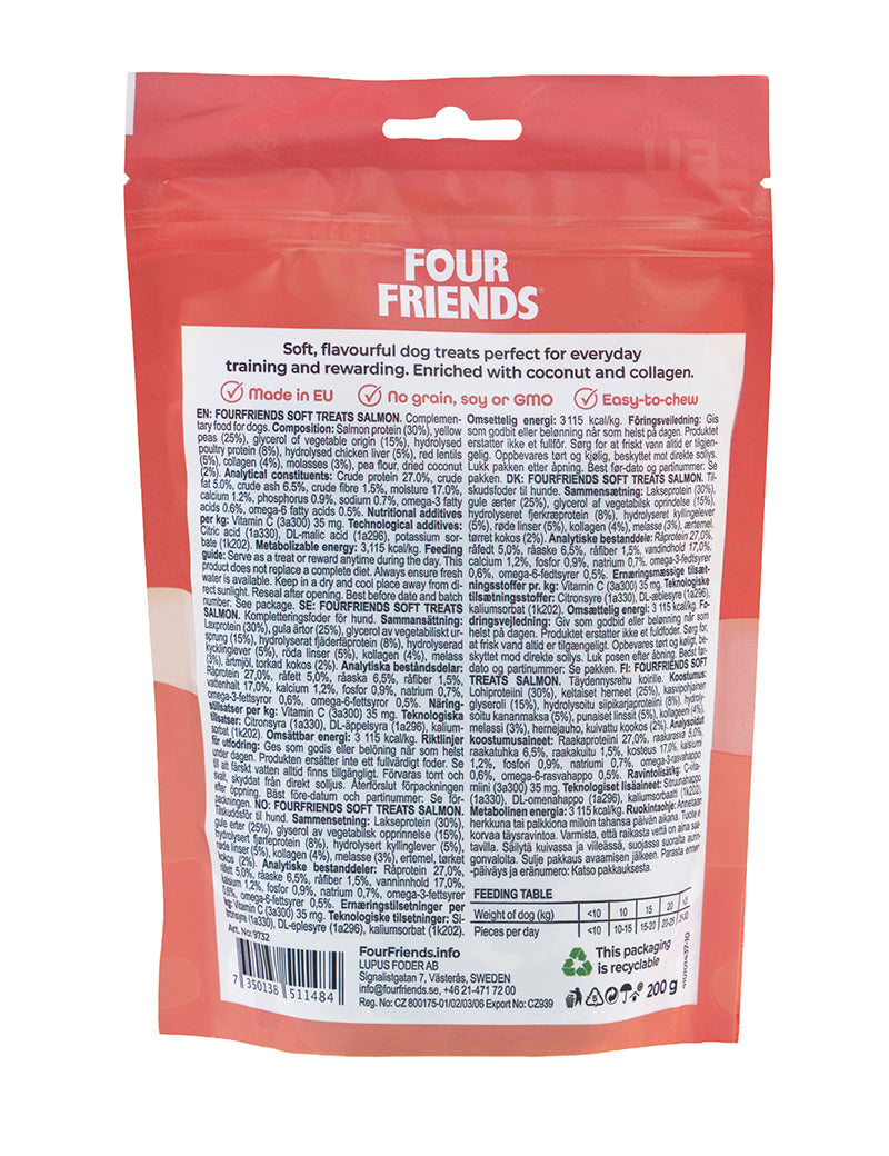 Four Friends Soft Treats Salmon
