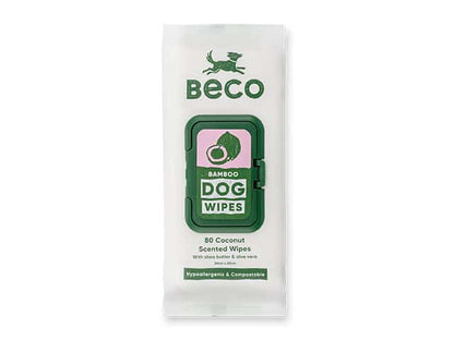 BECO BAMBOO WIPES, MED DUFT, 80STK.