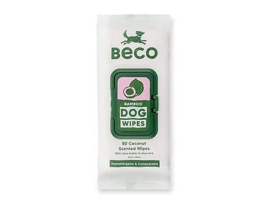 BECO BAMBOO WIPES, MED DUFT, 80STK.