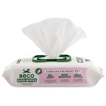 BECO BAMBOO WIPES, MED DUFT, 80STK.
