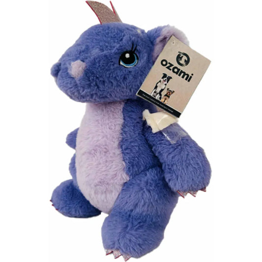 Dog Toy Dino Purple
