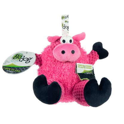 Godog Checkers Sitting Pig 20cm