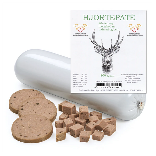 Hjorte paté med ben og indvolde