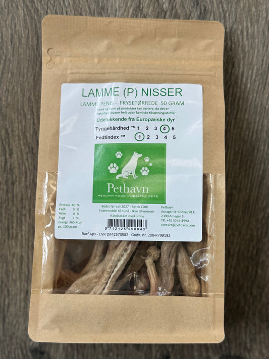 Pethavn Lamme (P) Nisser – Frysetørrede