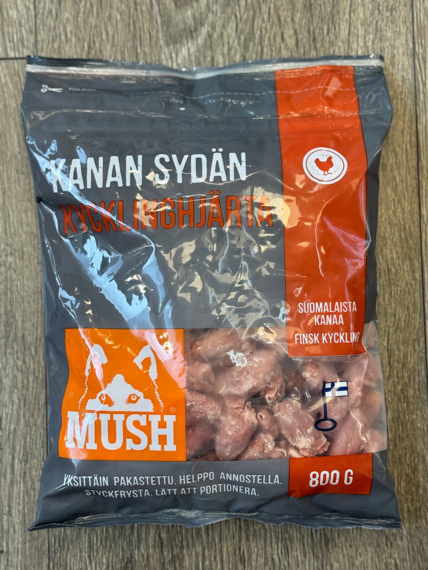 MUSH Basic® Kyllingehjerter Hele