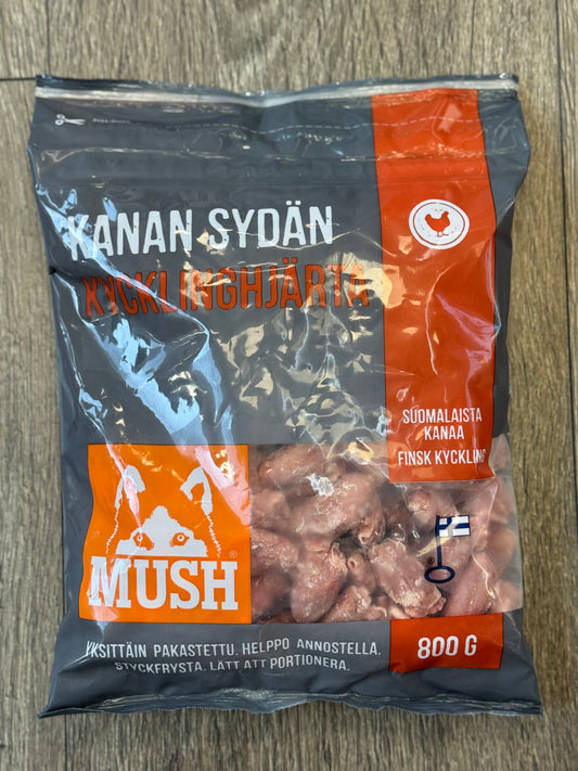 MUSH Basic® Kyllingehjerter Hele