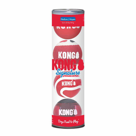 Kong Signature Balls 4-pack