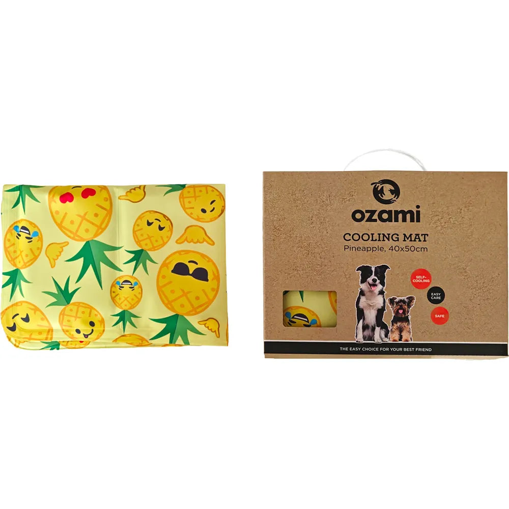 Ozami Cooling Mat Green Leaf