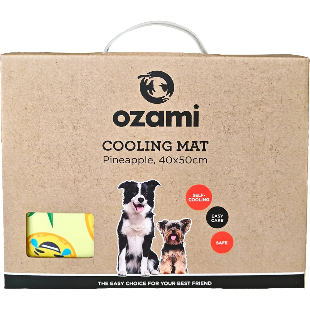 Ozami Cooling Mat Green Leaf