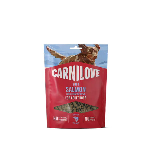 Carnilove Salmon with Thyme Soft Snack for Small Dog Breeds 200g