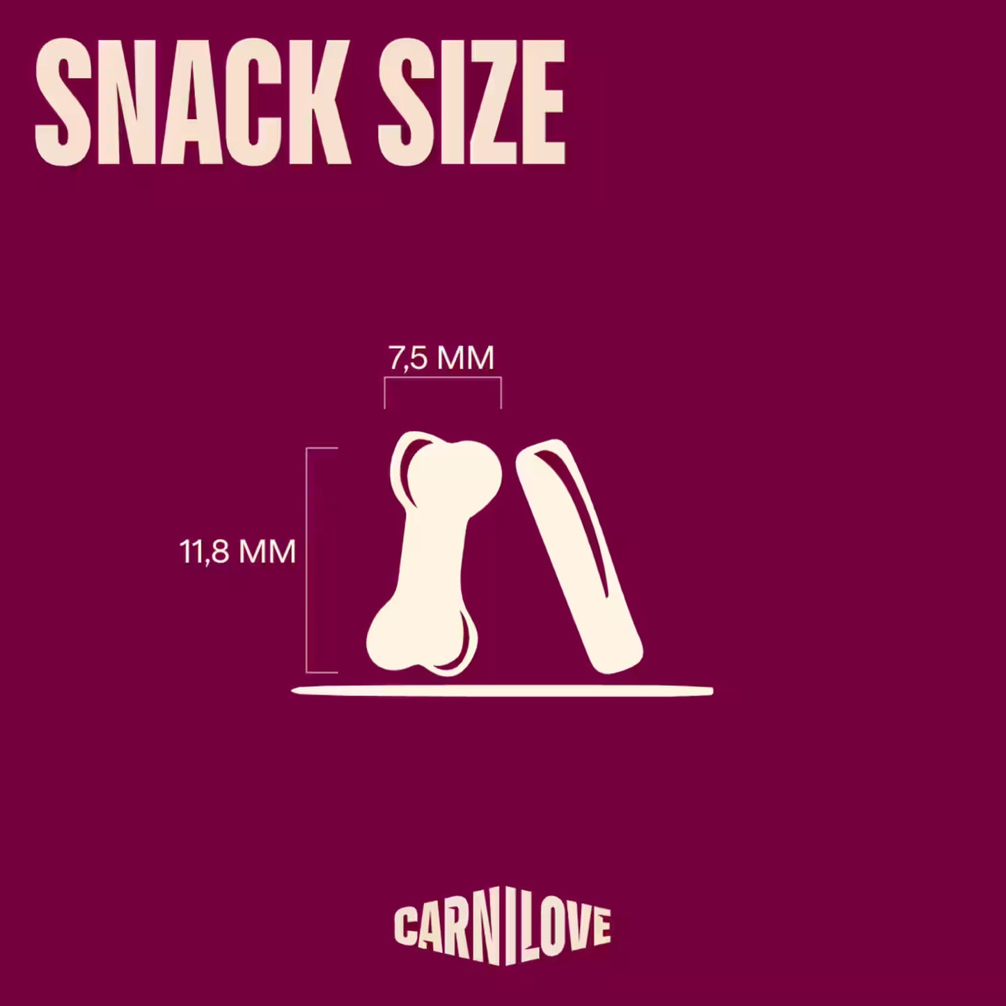 Carnilove Salmon with Thyme Soft Snack for Small Dog Breeds 200g