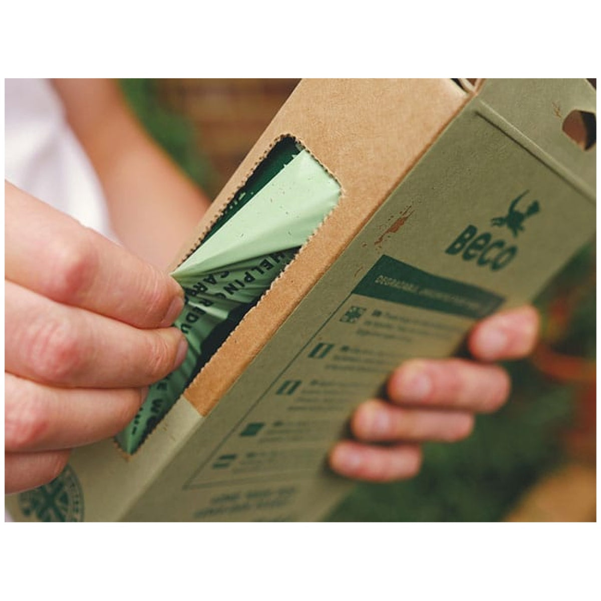 BECO RECYCLED HØM HØM POSER MED HÅNDTAG