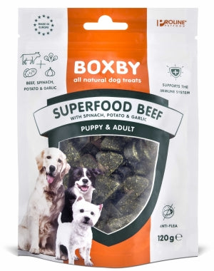 BOXBY SUPERFOOD BEEF, SPINACH & GARLIC
