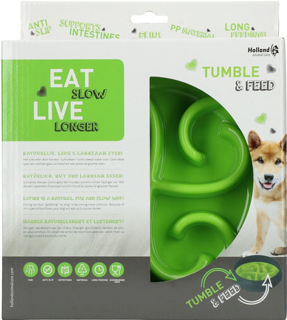 Eat Slow Live Longer Tumble Feeder