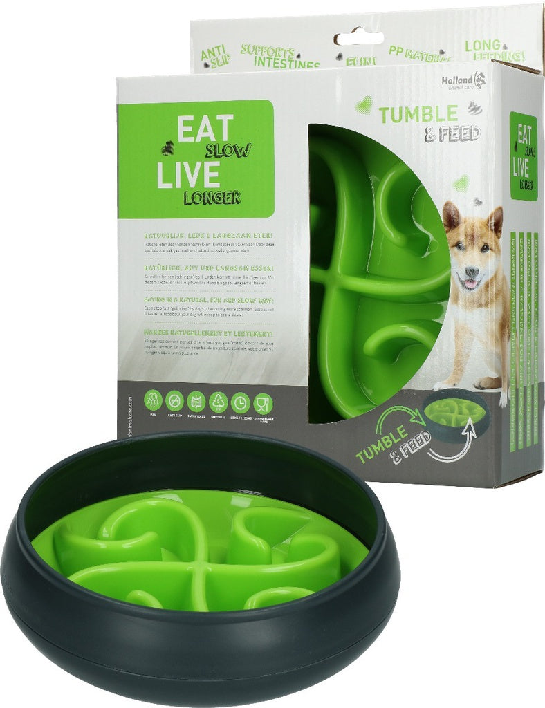 Eat Slow Live Longer Tumble Feeder