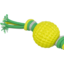 Trixie Ball with rope, TPR/Polyester