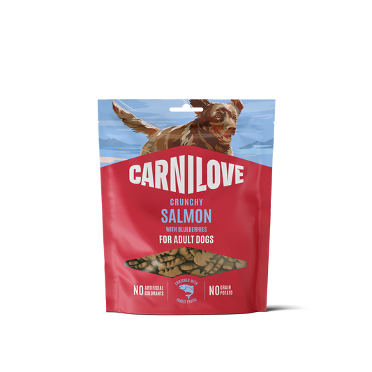 Carnilove Salmon with Blueberries crunchy dog snack 200 g