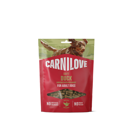 Carnilove Duck with Rosemary soft dog snack 200 g
