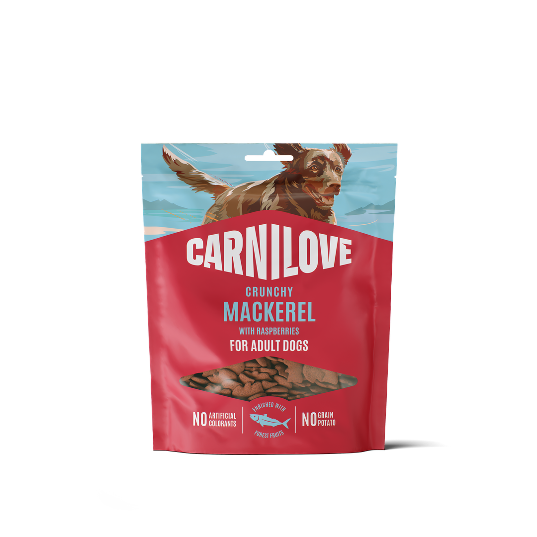 Carnilove Mackerel with Raspberries crunchy dog snack 200 g