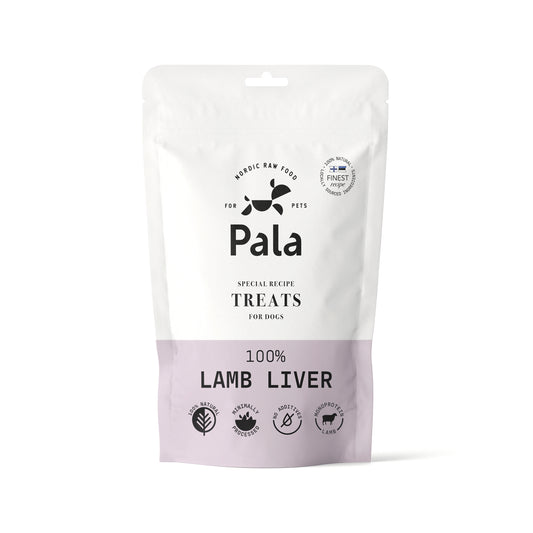 Pala 100% Lamb Liver dog treats
