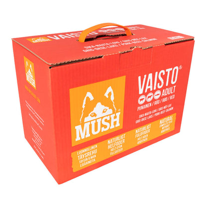 MUSH Vaisto - rød (gris-okse-laks)