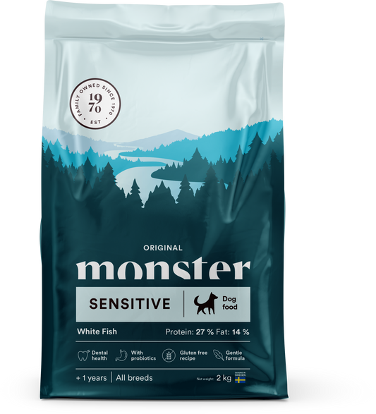 Monster Original Sensitive White Fish