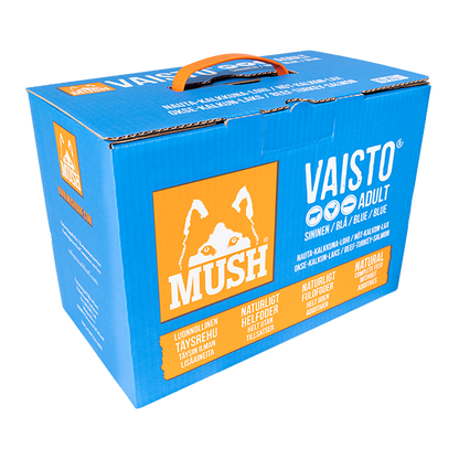 MUSH Vaisto - blå (okse-kalkun-laks)